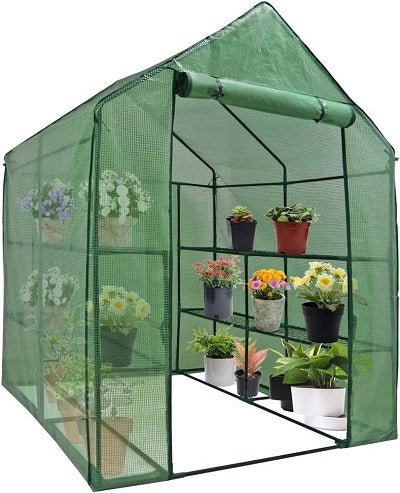 How to grow your own Garden in Portable Mini Walkin greenhouse ebasketonline