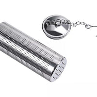 2-Pack Stainless Steel Tea Infuser Strainer Set – Fine Mesh Ball with Chain Hook