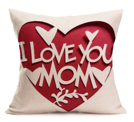Mother’s Day Flannel Pillow – Soft Baby Velvet Cushion Gift for Mom