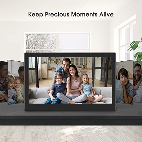 15.6" WiFi Digital Photo Frame with Touch Screen & Instant Share via App, Email, Cloud  TMGDeals.com