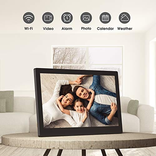 15.6" WiFi Digital Photo Frame with Touch Screen & Instant Share via App, Email, Cloud  TMGDeals.com