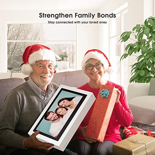 15.6" WiFi Digital Photo Frame with Touch Screen & Instant Share via App, Email, Cloud  TMGDeals.com