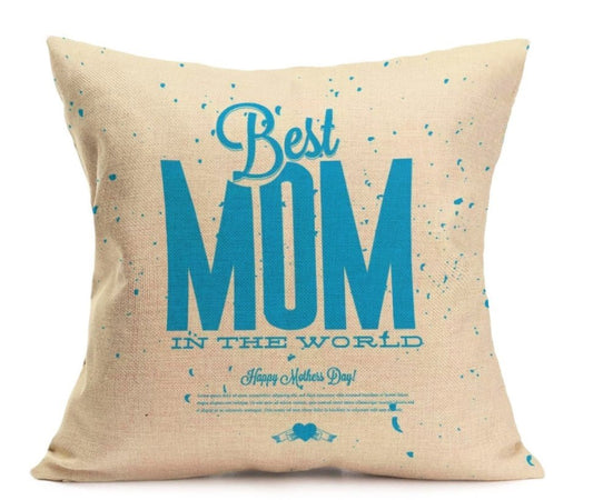 Mother’s Day Flannel Pillow – Soft Baby Velvet Cushion Gift for Mom