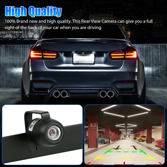 170° HD Car Rear View Camera with Night Vision - Waterproof Backup Reverse Parking Cam  ebasketonline