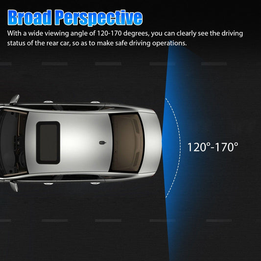 170° HD Car Rear View Camera with Night Vision - Waterproof Backup Reverse Parking Cam  ebasketonline