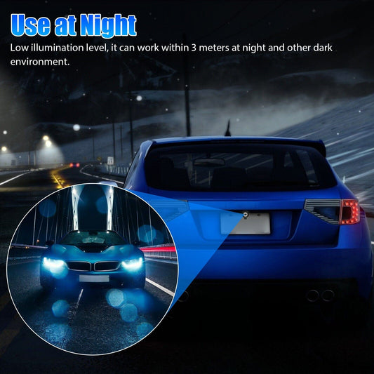170° HD Car Rear View Camera with Night Vision - Waterproof Backup Reverse Parking Cam  ebasketonline