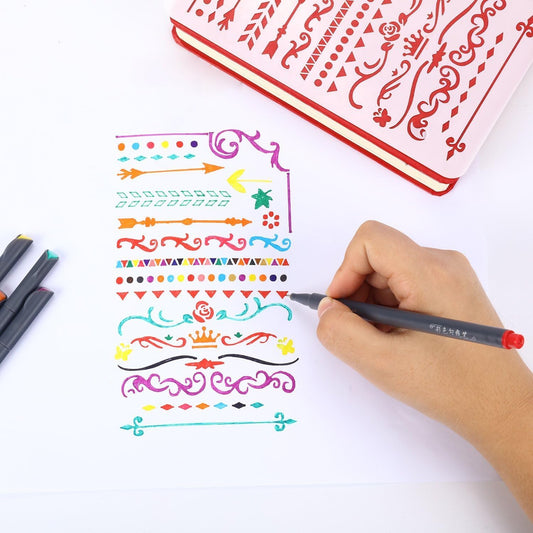 18-Pack Journal Planner Pens: Fine Point Markers for Bullet Journaling, Note Taking, and Art  Amz