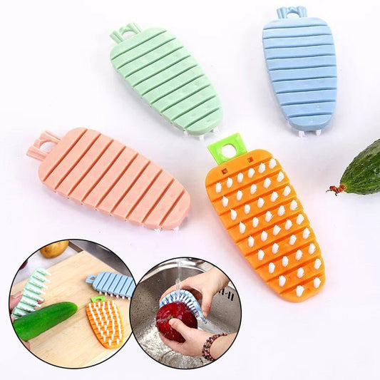 Multifunction Vegetable & Fruit Cleaning Brush – Flexible & Efficient Cleaning Tool