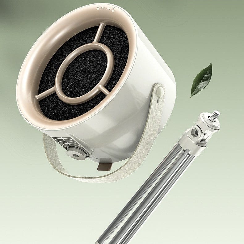 2024 Compact Portable Desktop Exhaust Fan: USB-Charged Mini Kitchen Hood Extractor for Barbecue & Cooking Accessories CJ