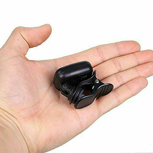 LCD Clip-On Chromatic Tuner for Guitar, Bass, Violin, Ukulele