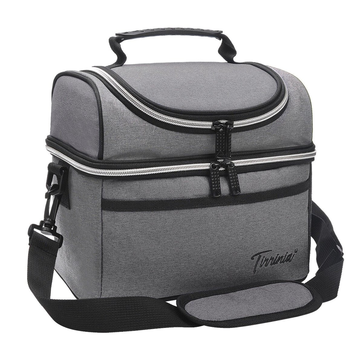 Insulated Lunch Bag – Leakproof Double Decker Thermal Bento Box for Work & Office