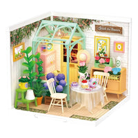 DIY Miniature House Café Building Block Set