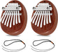 Woodr-2 8-Key Mini Kalimba Pendant - Exquisite Finger Thumb Piano Accessory