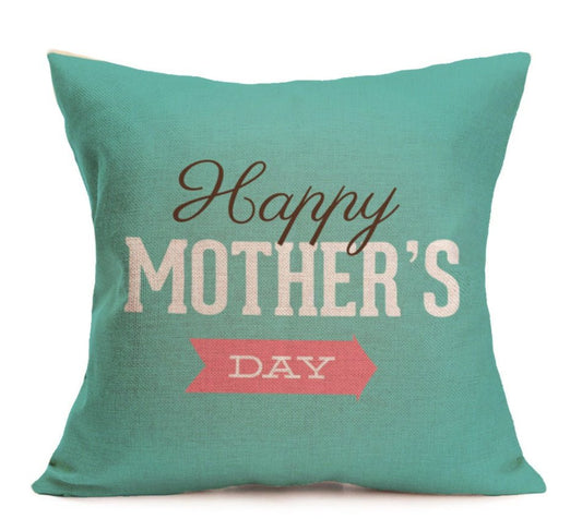 Mother’s Day Flannel Pillow – Soft Baby Velvet Cushion Gift for Mom