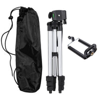 Professional Camera Phone Holder Tripod Stand – Universal Smartphone Tripod with Carry Bag