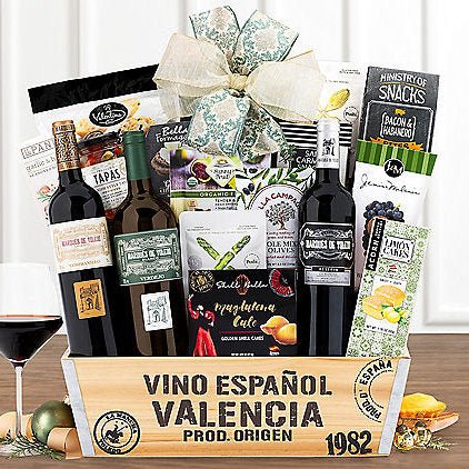 Marques De Toledo Spanish Trio: Wine Gift Basket