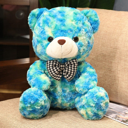 Teddy Bear Blue / 25cm Adorable Small-Sized Rose Little Bear Doll - Ragdoll Teddy Bear Plush Toy