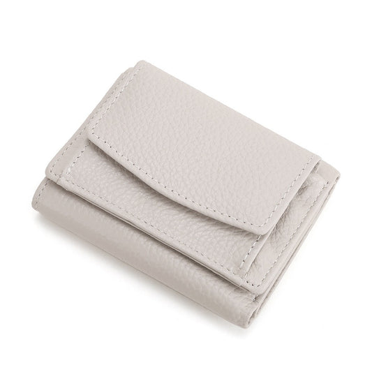 Minimalist and Creative Multi-Card Mini Leather Wallet