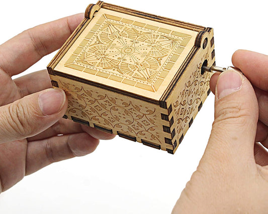 "Can'T Help Falling in Love" Wooden Music Box - Valentine's Gift  Amz
