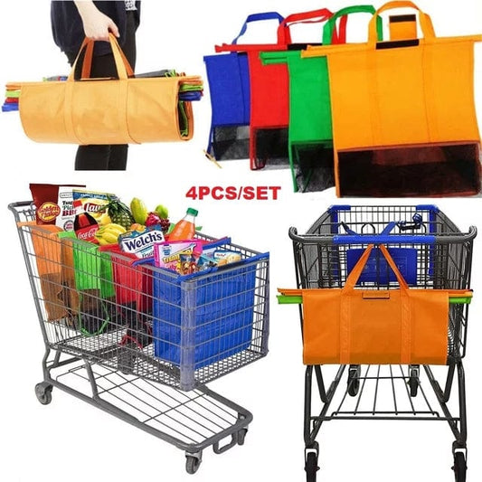 Cart Trolley Supermarket Shopping Bag(4 set) Tools CJ