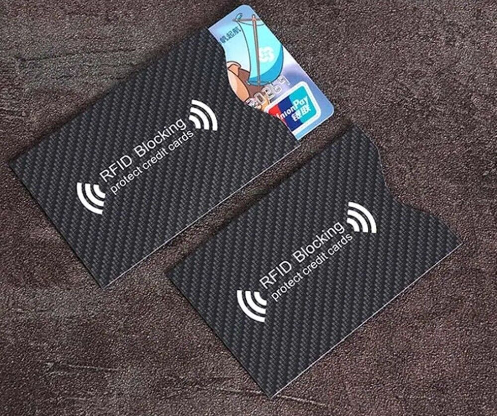 15-Pack RFID Blocking Sleeves – Credit Card & Passport Theft Protection Holders