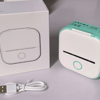 Compact Bluetooth Thermal Label and Photo Printer - Portable, Mini Wireless Printer for Home, Students, and Price Tag Labeling