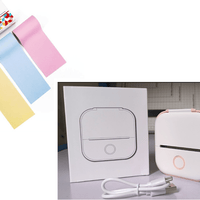 Pink setB Compact Bluetooth Thermal Label and Photo Printer - Portable, Mini Wireless Printer for Home, Students, and Price Tag Labeling