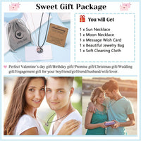 Couple Necklace for Boyfriend/Girlfriend/Husband/Man/Soulmate for all occasions