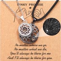 Black+White Couple Necklace for Boyfriend/Girlfriend/Husband/Man/Soulmate for all occasions
