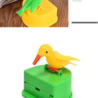 Cute Bird Toothpick Holder Dispenser - Intelligent Automatic Toothpick Box