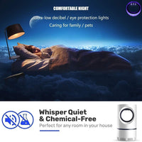 LED Mosquito Killer Lamp with Triple Threat Trap – Silent, Safe & Efficient Insect Zapper