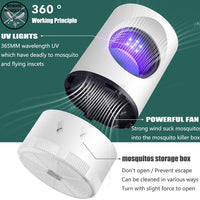 LED Mosquito Killer Lamp with Triple Threat Trap – Silent, Safe & Efficient Insect Zapper