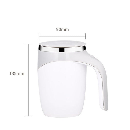 Electric Self-Stirring Cup with Rechargeable Feature for Effortless Mixing - Perfect for Coffee, Milkshakes, and More