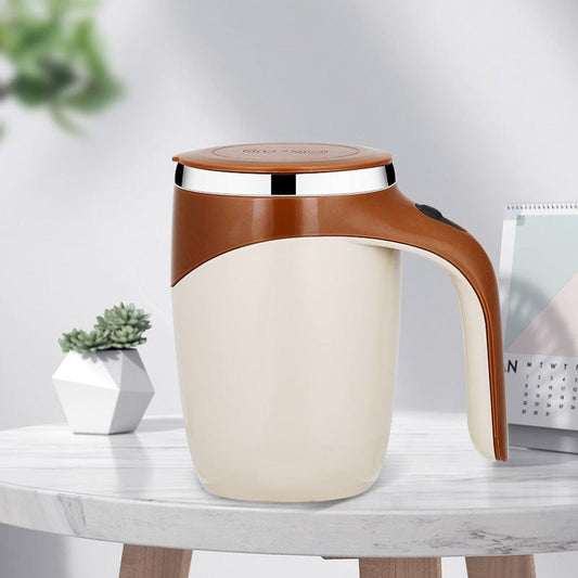 Coffee Electric Self-Stirring Cup with Rechargeable Feature for Effortless Mixing - Perfect for Coffee, Milkshakes, and More