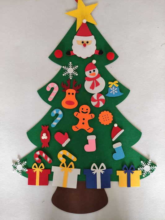 Engage Young Creativity with the DIY Felt Christmas Tree Kit Christmas CJ E