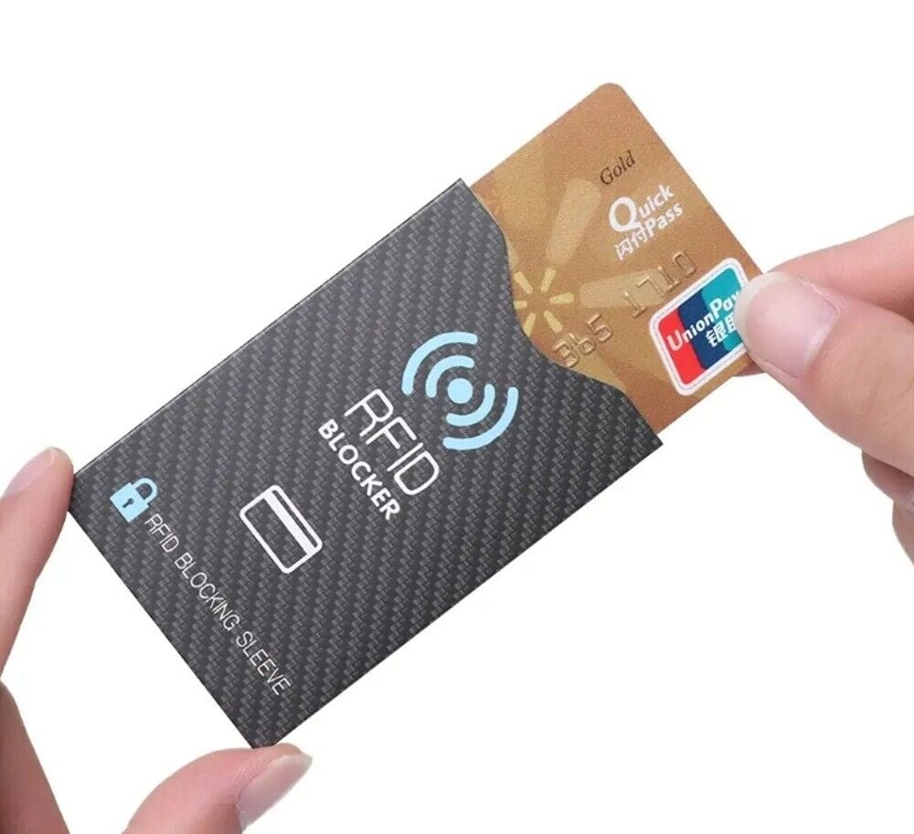 15-Pack RFID Blocking Sleeves – Credit Card & Passport Theft Protection Holders