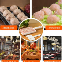 Triple Mold*1 Set Make Perfectly Shaped Meatballs in No Time with the Creative Kitchen Triple Meatball Maker