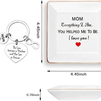 Mother's Day Ceramic Jewelry Tray Dish
