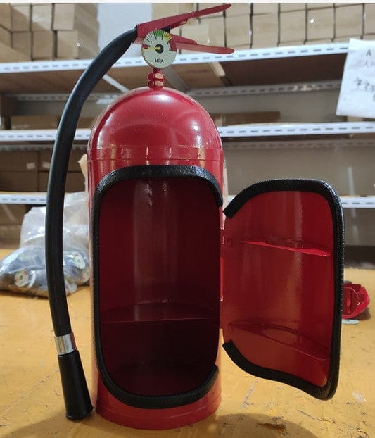 New Vintage Wine Holder Fire Extinguisher Bar Decoracion Industrial Decoration Bottle Display Wine Bottle Cabinet Wall Decor Tools CJ Red