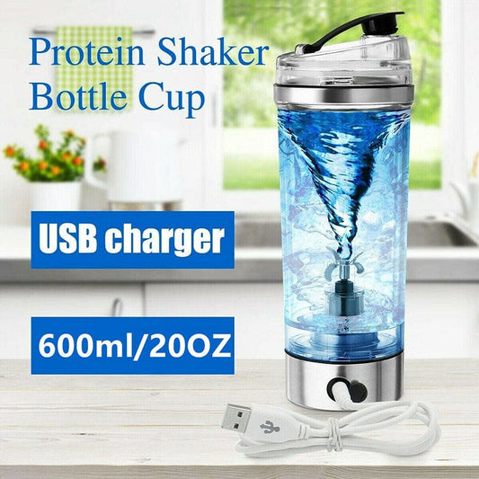 Power Up Your Nutrition with the Electric Protein Shake Stirrer USB Charging Shaker Cup Home & Garden CJ