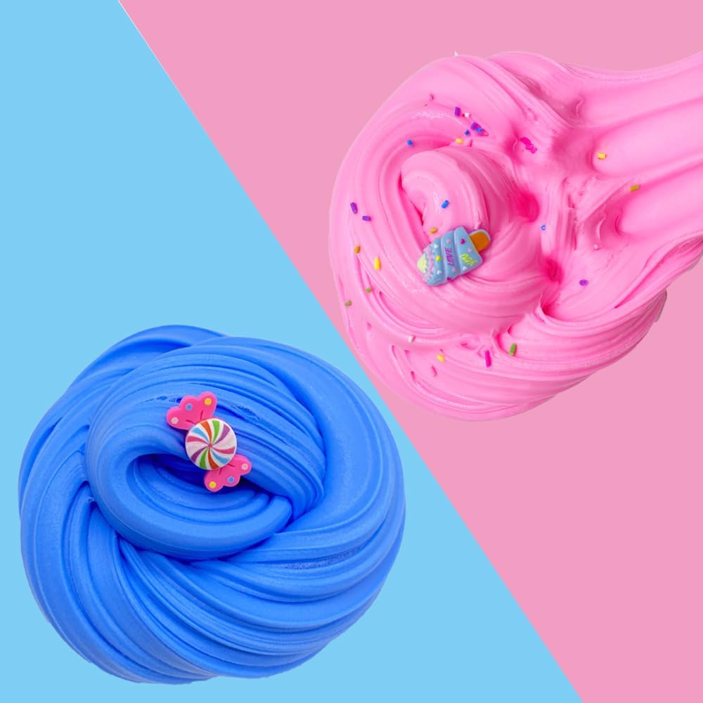 Scented Butter Slime 12-Pack - Soft, Non-Sticky Party Favor Kit | Perfect Birthday Present for Girls & Boys Amz