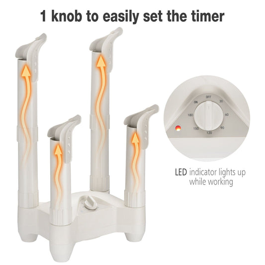 Shoe Dryer Electric Timer Boot Deodorizer for Footwear Sock Glove  ebay