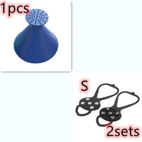Set 4 Silicone Climbing Non-Slip Shoe Grip