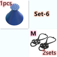Set 6 Silicone Climbing Non-Slip Shoe Grip