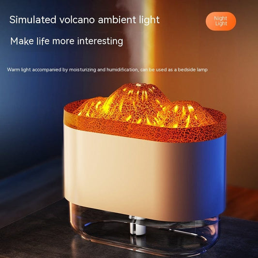 Simulation Volcano Humidifier with USB Convenience Home & Garden CJ