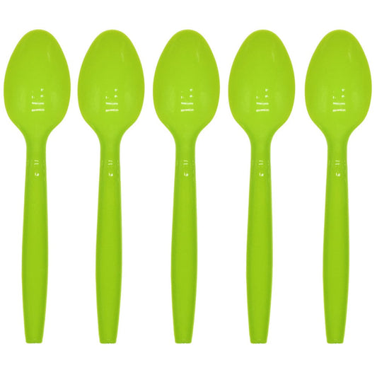 St. Patrick's Day Decorations: Lucky Clover Hat, Irish Shamrock Banner, Cups, and Plates for a Happy St. Patrick's Day Irish Party Accessories CJ Dark green spoon 10PCS