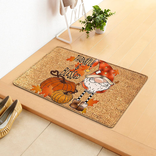 Thanksgiving Dwarf Pattern Floor Rug: A Cozy and Skid-Resistant Home Accent Gifts CJ Blessed 40X60