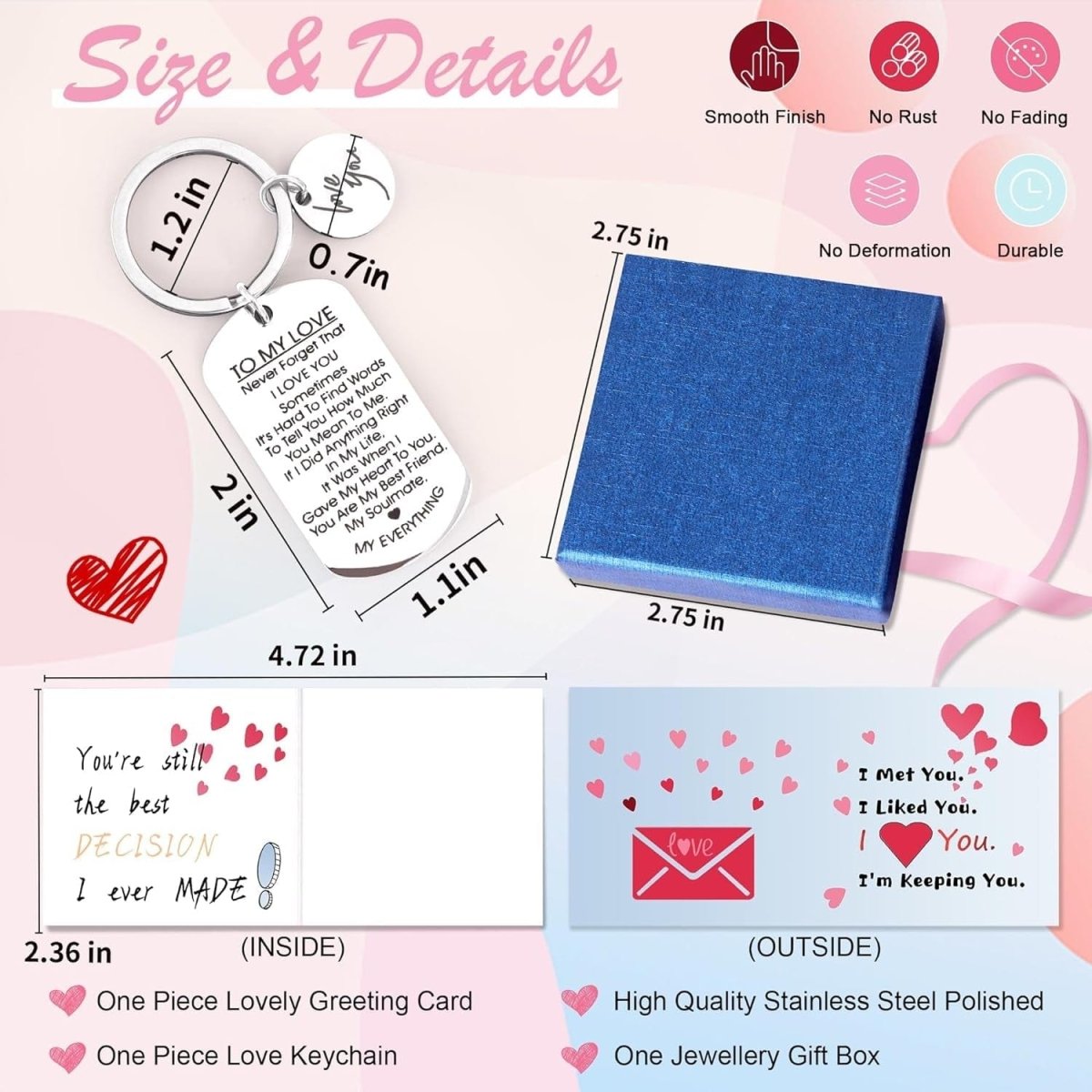 The Couple Keychain: A Considerate and Adorable Gift to Someone Special ebasketonline