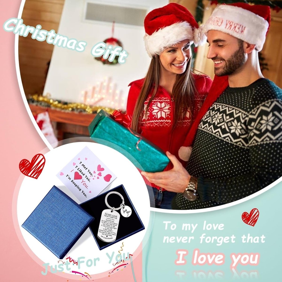 The Couple Keychain: A Considerate and Adorable Gift to Someone Special ebasketonline