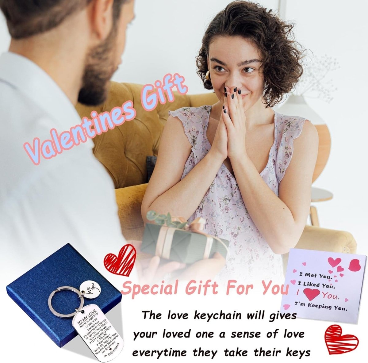 The Couple Keychain: A Considerate and Adorable Gift to Someone Special ebasketonline